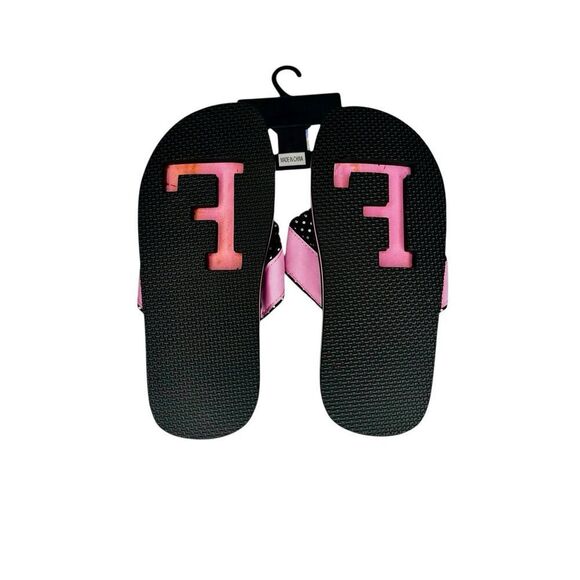 NWT New Florida Gators Collegiate Black Sand Imprints Flip Flops Womens XS 5-6 - Picture 5 of 6